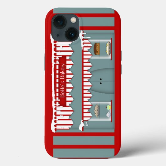 Country Bakery iPhone 13 Coque (Verso)