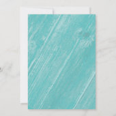 Country Beach Seashells Destination Invitation de  (Dos)