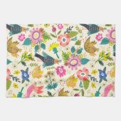 Country Birds & Blossoms Serviette colorée (Horizontal)