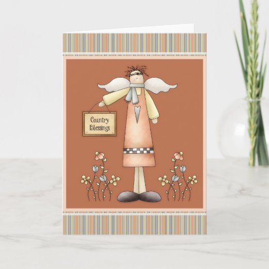 Country Blessings Soft Prim Carte de voeux (Devant)