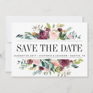 country-bloei | Floral WEDDING Foto opslaan van de Save The Date