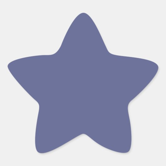 Country Blue Star Sticker (Voorkant)