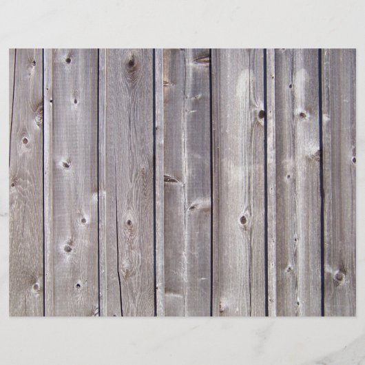 Country Boots Rustic Tri-fold Programme de mariage (Dos)