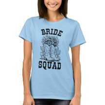 Country Bride Squad T-shirt