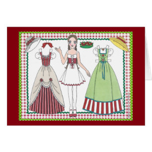 Country Charm Paper Doll Card van Alina Kolluri