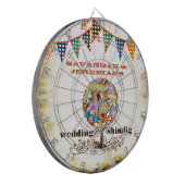 Country Chic Rustic Cercle de l'amour Cible de fle (Devant gauche)