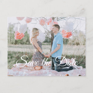 Country Chic Save the date Uitnodiging Briefkaart