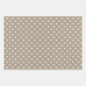 Country Chic White On Faux Brown Kraft Paper (Voorkant)