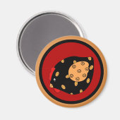 Country Chick Hen Magnet Magneet (Voorkant / Achterkant)