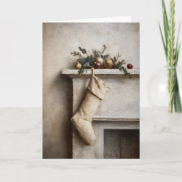 Country Christmas Feestdagen Kaart