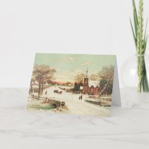 Country Christmas Services, une carte de Noël