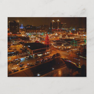 Country Club Plaza, Kansas City, Vakantie Lichten Feestdagenkaart