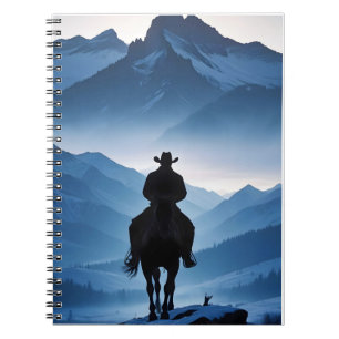Country Cowboy Adventure Outdoors Natuur Escape Notitieboek