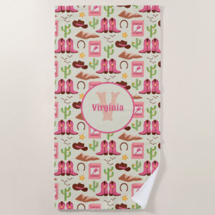 Country Cowgirl laarzen Schattig Stick Horse Weste Strandlaken