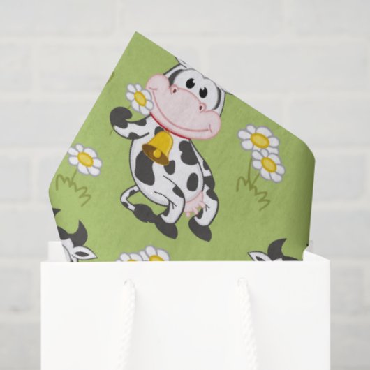 Country Cows  Tissuepapier (Cadeauzakje)