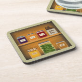 Country Cupboard Cork Dessous de verre (Côté gauche)