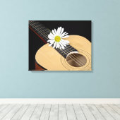 Country Daisy Canvas Afdruk (Insitu (Houten vloer))