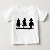 Country en Cowboys Baby T-shirt (Voorkant)