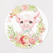 Country Farm Animaux Candy Kisses Étiquette (Design 2)
