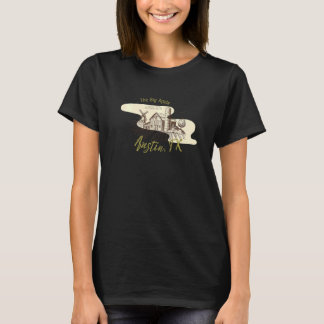 Country Farm Austin Texas Bad Geography Stupid Jok T-shirt