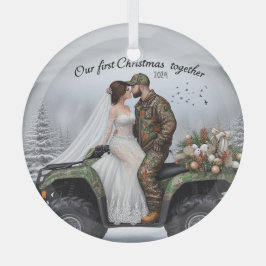 Country First Christmas Together ornament