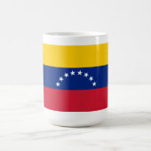 Country flag of Venezuela custom coffee mug (Centre)