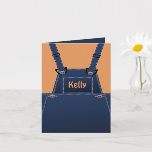 Country Folk Overalls Custom Kaart (Kleine Plant)