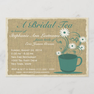 Country Garden Tea Party Kaart