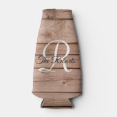 Country Grange Rustique Bois Monogramme Glacière b (Devant)