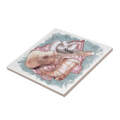 Country Guitar Tegeltje (Zijkant)