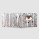 Country Horses Grijs Barnboard Gastenboek (Volledig)
