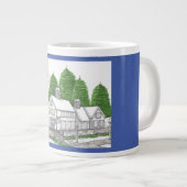 Country Inn Winter Soltice Jumbo Mug with Blue (Devant droit)