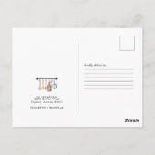 Country Kitchen | Briefkaart "Verhuisaankondiging" (Achterkant)