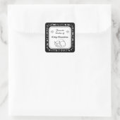 Country Kitchen couchage Chat Canning Étiquettes (Sac)