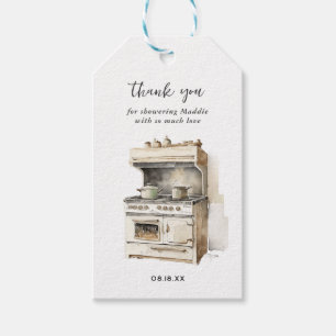 Country Kitchen Dank je voor je bruidsfeest Cadeaulabel