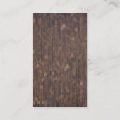 Country Lace and Sunflowers Mariage Détails Carte (Dos)