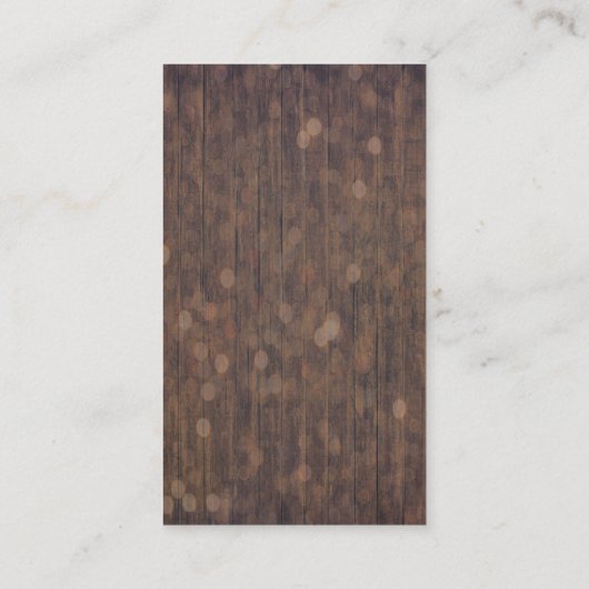 Country Lace and Sunflowers Mariage Détails Carte (Dos)