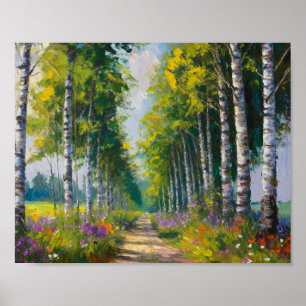 Country Lane Rustic Print