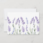 Country Lavender Dank u Kaarten (Achterkant)