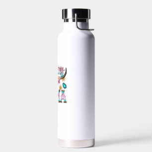 Country Mama Retro Groovy Koe Skull Country Rodeo Waterfles