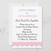 Country Mason Jar Invitation à la révélation (Dos)