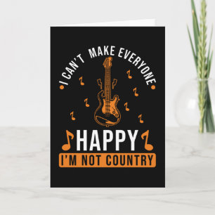 Country Music Funny Gezegde Kaart