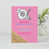 Country Music Girl Anniversaire Fête Invitation (Debout devant)