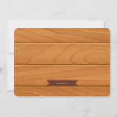 Country Music Invitation Kaart (Achterkant)