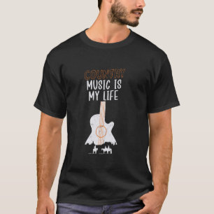 Country Music is Mijn Leven Cowboy Western T-shirt
