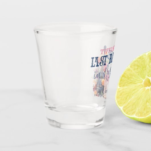 Country Music Laatste Bash in Nash Bachelorette Shot Glas (Links)