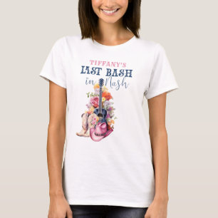 Country Music Laatste Bash in Nash Bachelorette T-shirt