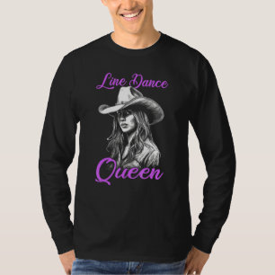 Country Music Line Dancing Lijn Dans 2 T-shirt