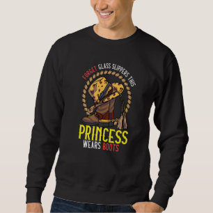 Country Music Princess Cowgirl Boots Rodeo Princes Trui