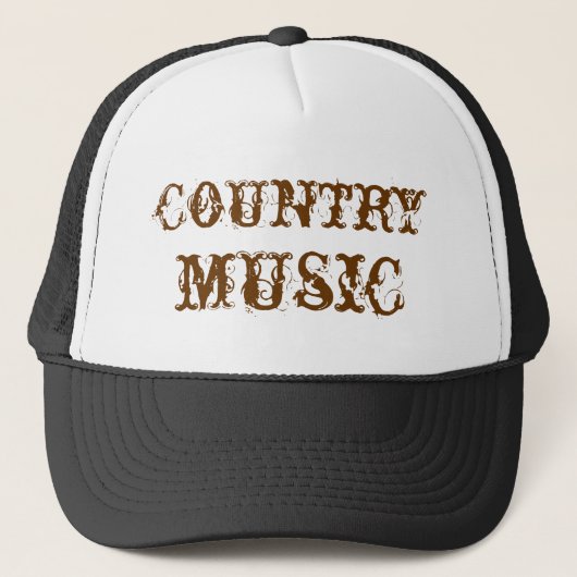 country muziek trucker pet (Voorkant)